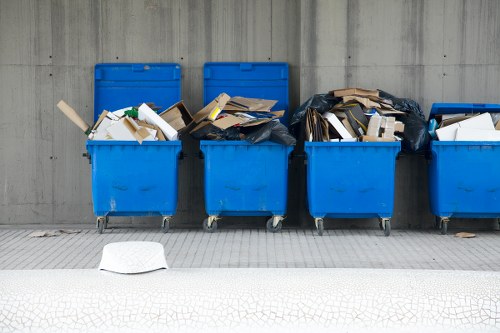 Recycling initiatives by muck away services