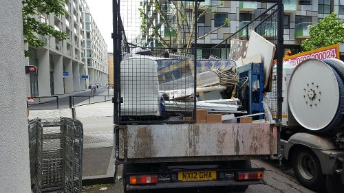 Eco-friendly builders waste disposal process in Clapham